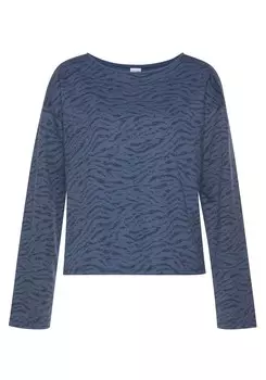 Рубашка Lascana, синий