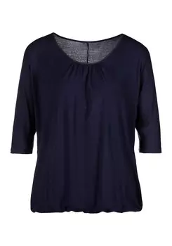 Рубашка LASCANA, военно-морской