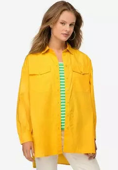 Рубашка LAURAS?N с карманами на груди, желтый