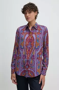 Рубашка Lauren Ральфа Лорена Lauren Ralph Lauren, мультиколор