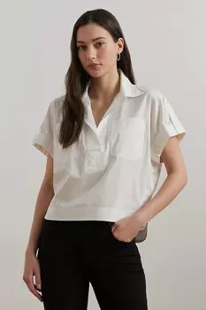 Рубашка Lauren Ralph Lauren, белый
