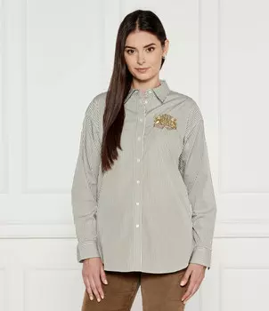 Рубашка LAUREN RALPH LAUREN KOTTA Relaxed fit, зеленый