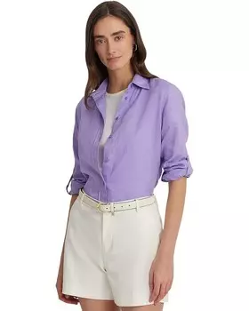Рубашка LAUREN Ralph Lauren Linen, цвет Wild Lavender