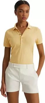 Рубашка LAUREN Ralph Lauren Petite Piqu Polo Shirt, цвет Primrose Yellow