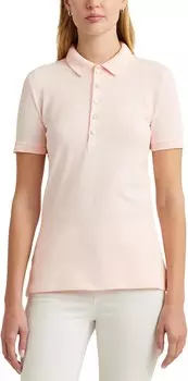 Рубашка LAUREN Ralph Lauren Piqu Polo Shirt, цвет Pink Opal