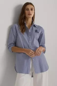 Рубашка Lauren Ralph Lauren, синий