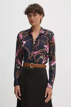 Рубашка Lauren Ralph Lauren, темно-синий