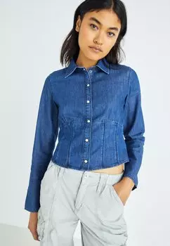 Рубашка Lauryn Pepe Jeans, цвет blue denim