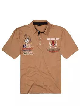 Рубашка Lavecchia, кэмел