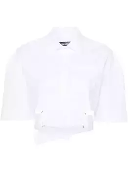 Рубашка Le Chemis Courte Bari JACQUEMUS, белый