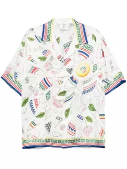 Рубашка Le Vase Brise CASABLANCA, белый