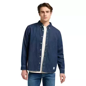 Рубашка Lee 112370477, синий