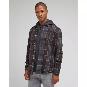 Рубашка Lee Leesure, коричневый