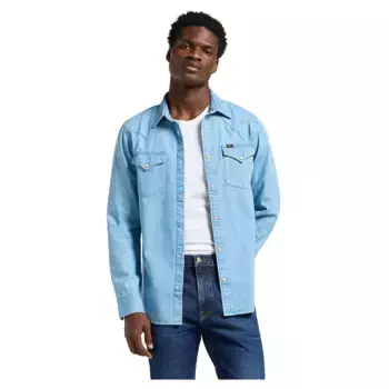 Рубашка Lee Regular Western, синий