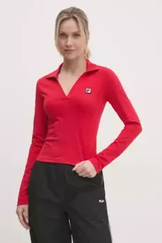 Рубашка Lee с длинными рукавами Fila, красный