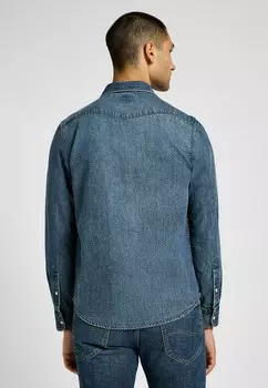 Рубашка Lee, синий деним