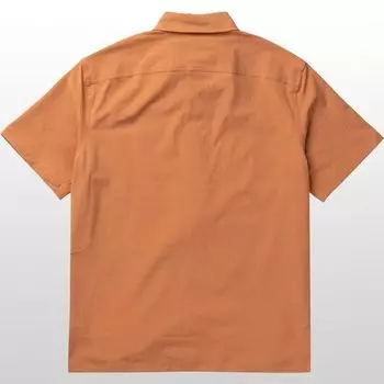 Рубашка Leeward на пуговицах с коротким рукавом мужская DAKINE, цвет Faded Orange