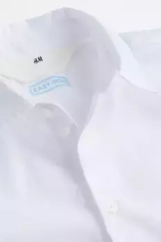 Рубашка «легкая глажка» H&M, белый