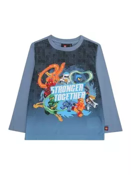 Рубашка LEGO kidswear LWTAFFY 113, темно-синий