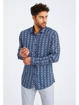 Рубашка Leif Nelson, синий