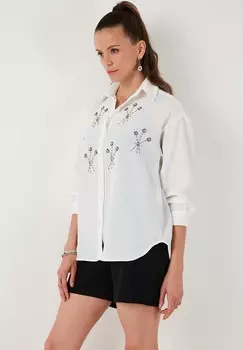 Рубашка LELA, кремовый