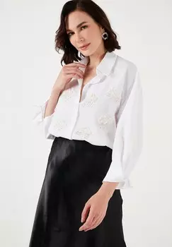 Рубашка LELA, кремовый