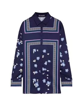 Рубашка Lela Rose, темно-синий