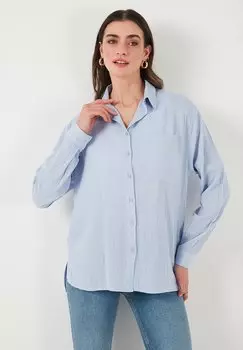 Рубашка LELA, светло-голубой