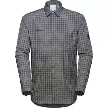 Рубашка Lenni с длинными рукавами – мужская Mammut, цвет Titanium/Phantom