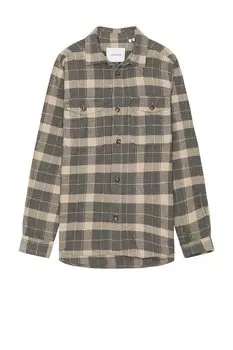 Рубашка леннона из фланели в клетку Les Deux, мультиколор