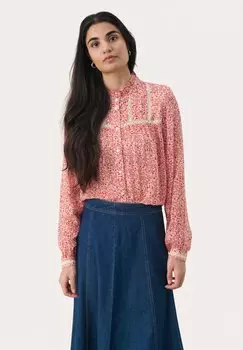 Рубашка LEOLU Part Two, красный