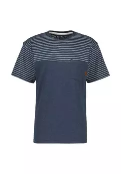 Рубашка Леопольда АК ALIFE AND KICKIN, цвет Marine Melange