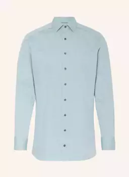 Рубашка level five 24/seven современного кроя Olymp, зеленый