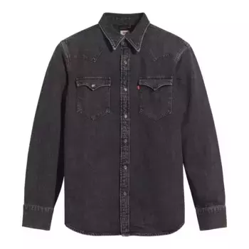 Рубашка Levi's Barstow Western Standard, черный