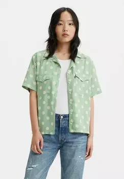 Рубашка Levi's EMBER SS BOWLING SM, цвет annie dot navy smoke