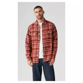 Рубашка Levi's Jackson Worker, красный