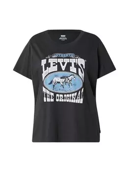 Рубашка Levi's Plus The Perfect Tee, черный