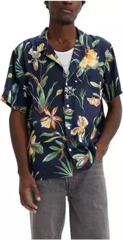 Рубашка Levi's Premium The Sunset Camp Shirt, цвет Nepenthe Floral Navy Blazer