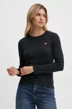 Рубашка Levi's с длинными рукавами, черный