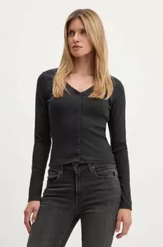 Рубашка Levi's с длинными рукавами, черный