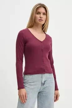 Рубашка Levi's с длинными рукавами, гранатовый