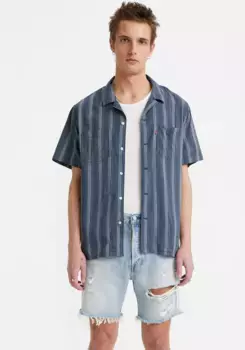 Рубашка Levi's с короткими рукавами "CLASSIC CAMPER", цвет Georgie Dress Blue Stripe