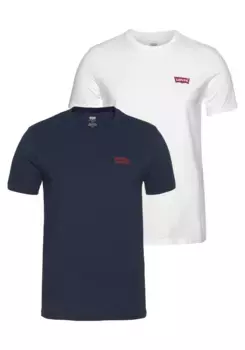 Рубашка Levi's с короткими рукавами и логотипом Levi's на груди, белый