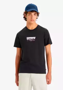 Рубашка Levi's с круглым вырезом "ФУТБОЛКА С КРУГЛЫМ ВЫРЕЗОМ", цвет Ssnl Chrome Bw Cavia