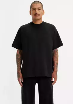 Рубашка Levi's с круглым вырезом "LE RED TAB VINTAGE TEE" в классическом дизайне Levi's, черный