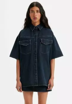 Рубашка Levi's WELLTHREAD WOOD SPRUC, цвет blackened spruce