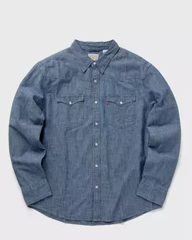 Рубашка Levis Barstow Western Standard, цвет grant mid blue chambray