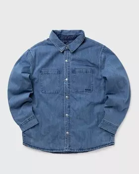 Рубашка Levis Bryant Padded Rev Oversh, цвет greenpoint light wash