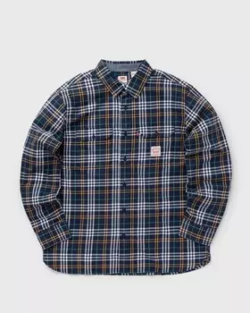 Рубашка Levis Classic Worker Workwear, цвет boone plaid dress blues