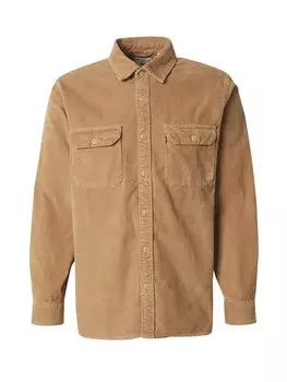 Рубашка LEVIS Comfort fit Button Up Jackson Worker, кэмел